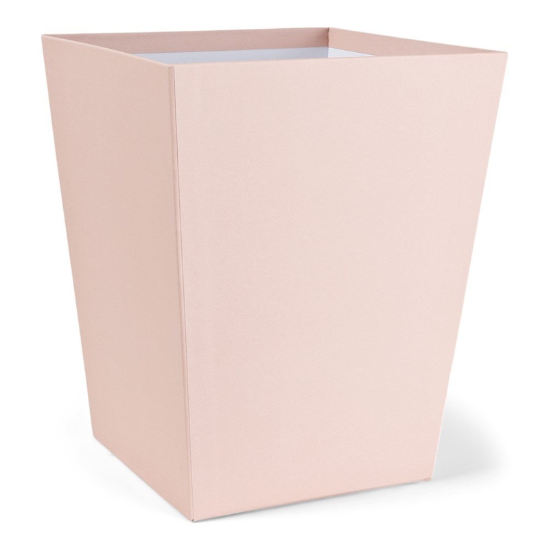 Aufbewahrungskorb aus Pappe puderrosa 33cm