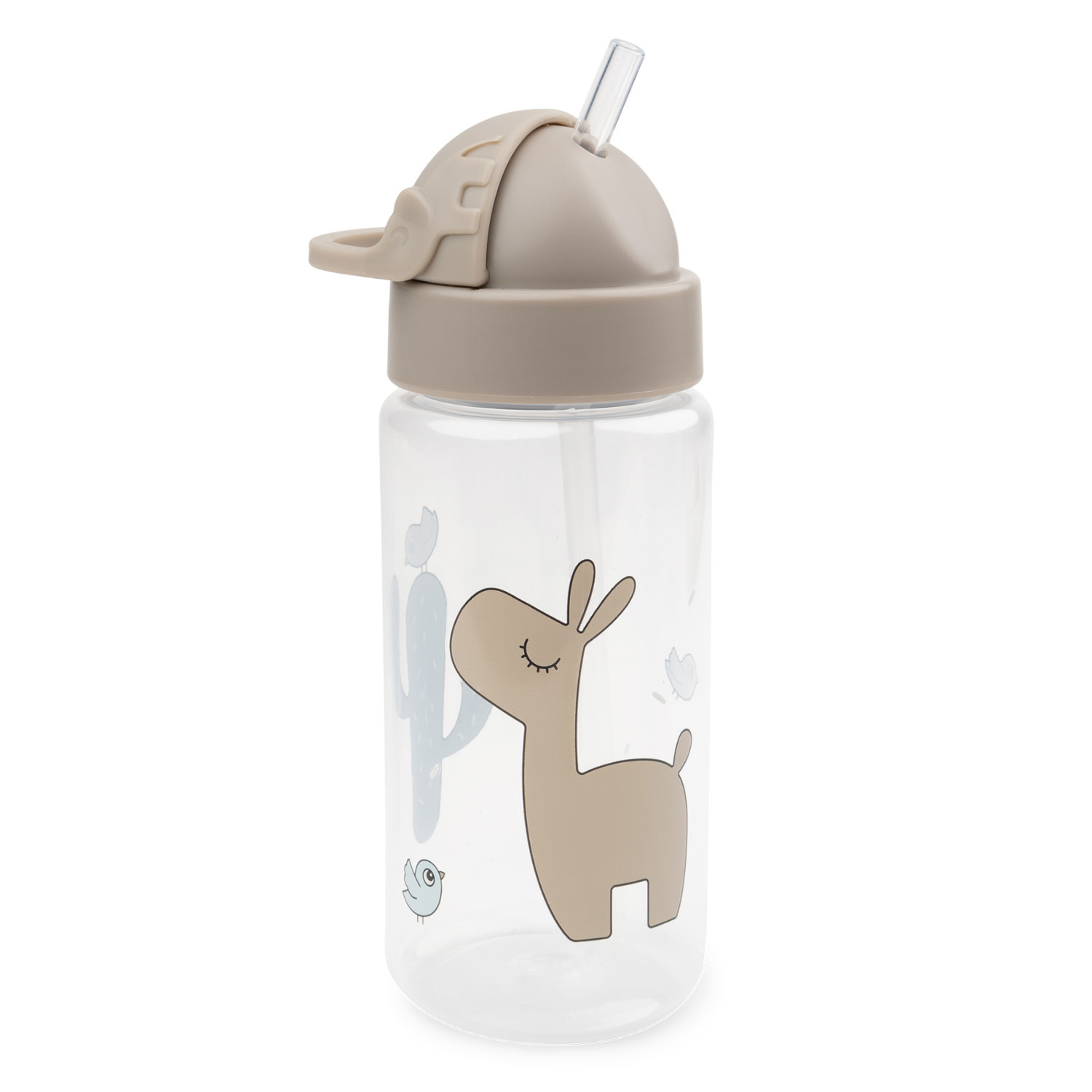 Done by Deer Trinkflasche mit Strohhalm 'Lalee' beige online kaufen