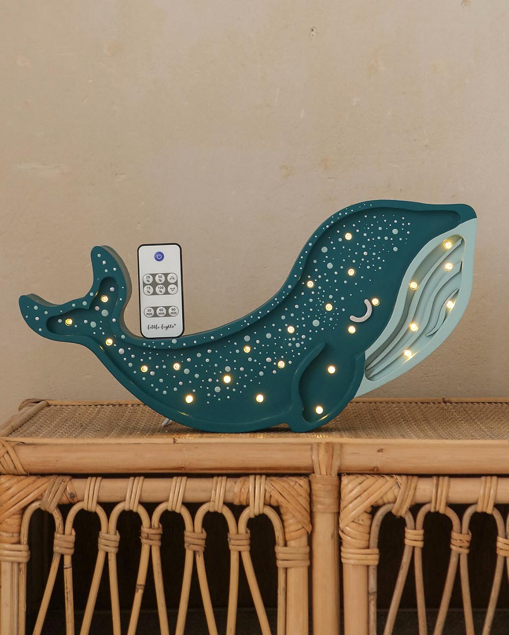 Little Lights LED Kinderlampe 'Wal' blau 40cm dimmbar online kaufen