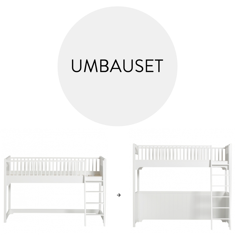 Umbauset - Halbhochbett zum Hochbett &#039;Seaside&#039;