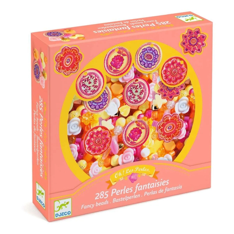 Bastelset Perlen &amp; Schmuck Blumen ab 6 Jahren