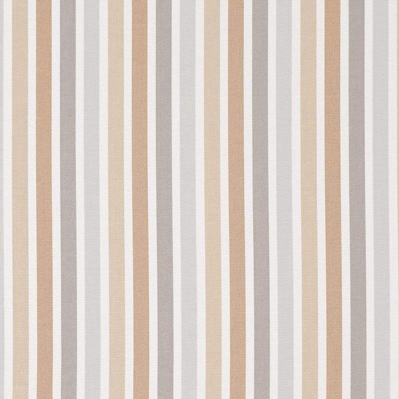Stoff &#039;My Little World&#039; Streifen beige/braun