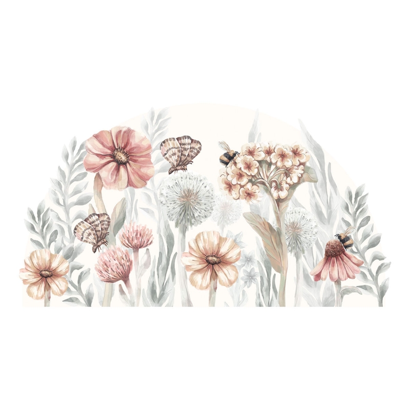 XL-Wandsticker Blumen &#039;Wildflowers&#039; 150x82cm