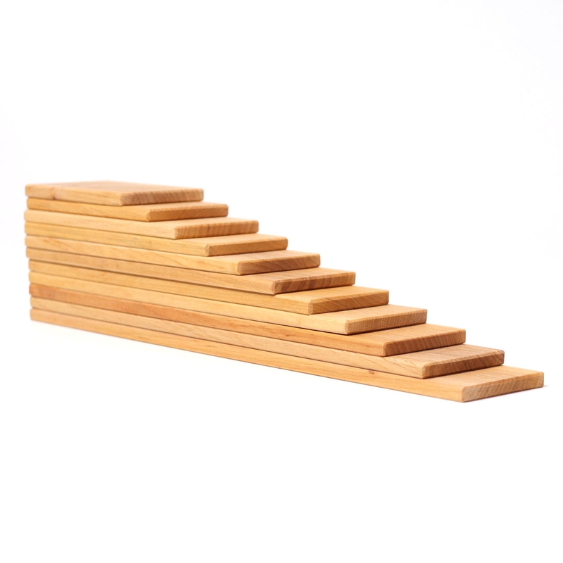 Montessori Holz-Bauplatten natur ab 1 Jahr