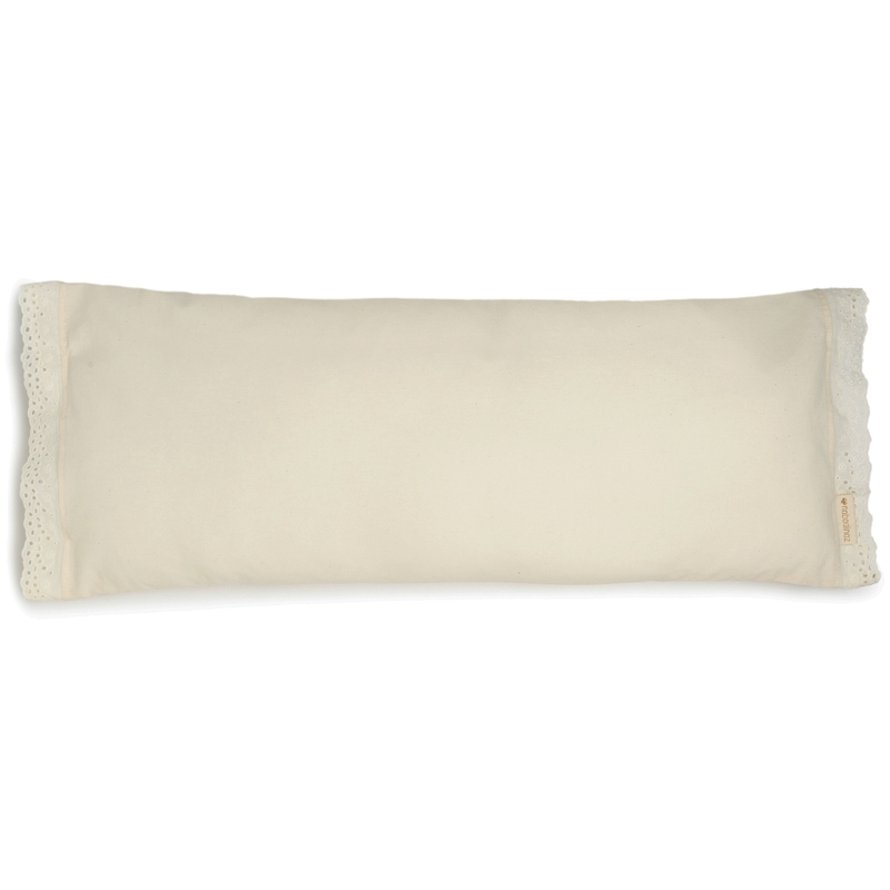 Kissen &#039;Vera Eyelet&#039; natural 30x70cm