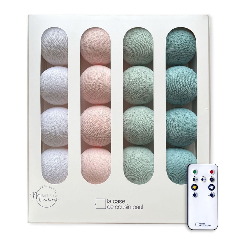 Lichterkette Cotton Balls &#039;Nympheas&#039; LED 16er